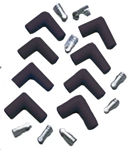 Spark Plug Wire Connector 7 - 10.4mm 90_ 8 Black 46001